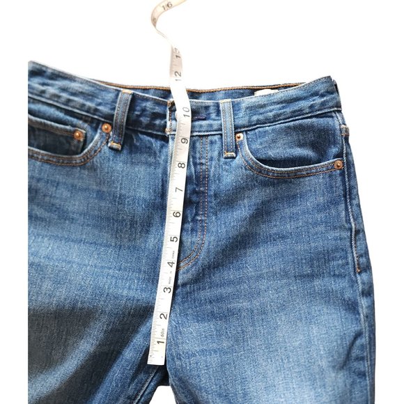 Levi's white oak cone denim jeans, raw hem - Picture 4 of 8